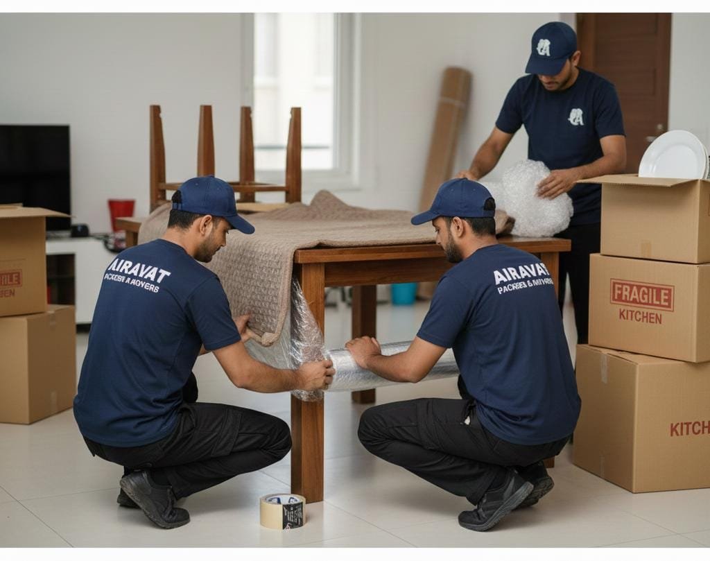Professional home relocation packing